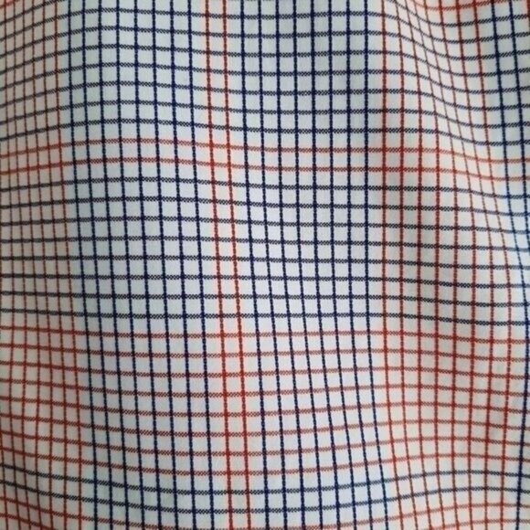 SESSÙN Blazer Jacket Checkered Grid Pattern Floral Cuffs Sz S - Picture 11 of 13